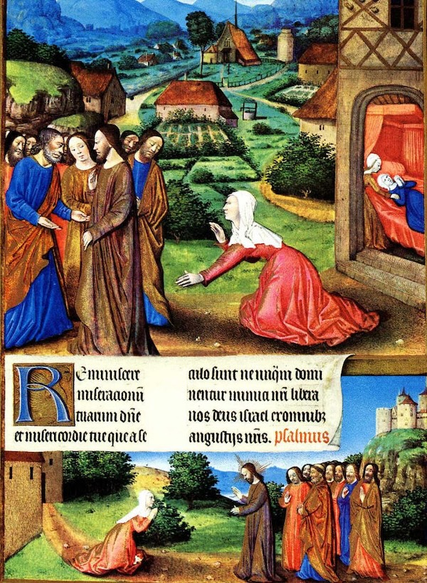 The Canaanite Woman (Jean Colombe, c. 1485-89)